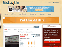 Tablet Screenshot of mrlookin.com